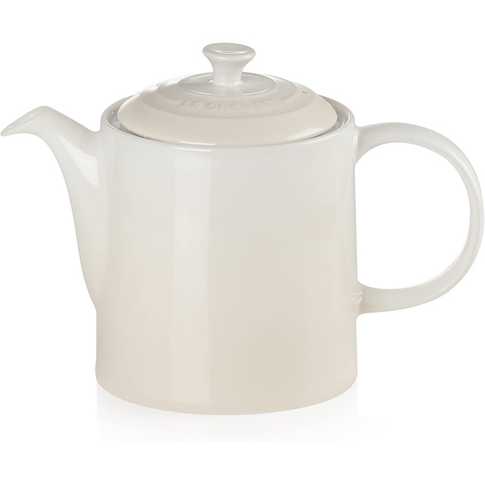 Високий глечик 1,3 л керамічний з кришкою, колір безе Le Creuset