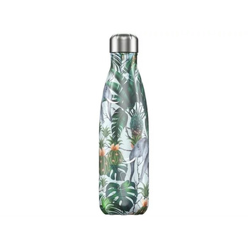 Вакуумна пляшка для води 0,5 л, кольорова Tropical Elephant CHILLYS