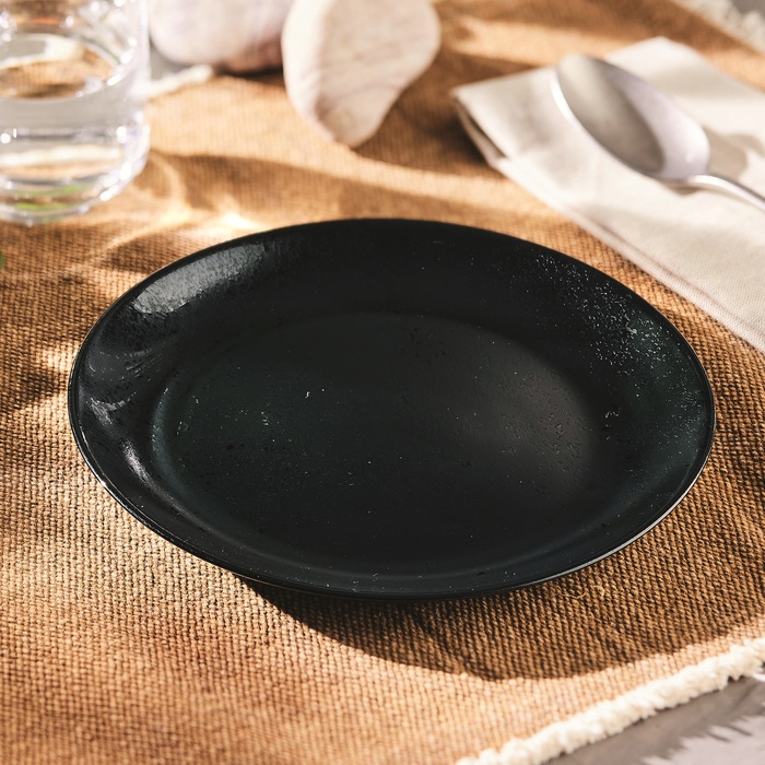 Тарілка десертна Luminarc Diana Black, 19 см (6788143)