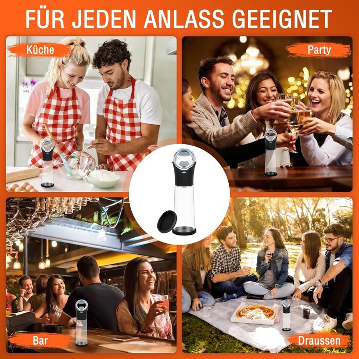 Відкривачка для пляшок з контейнером для кришечок AMIPOW