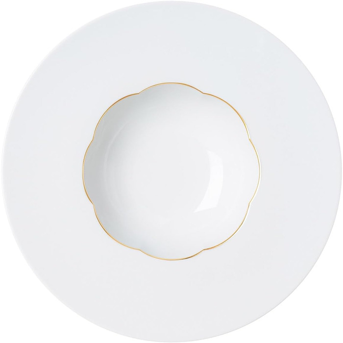 Тарелка гурман 28 см глубокая Sonetto Oro Rosenthal