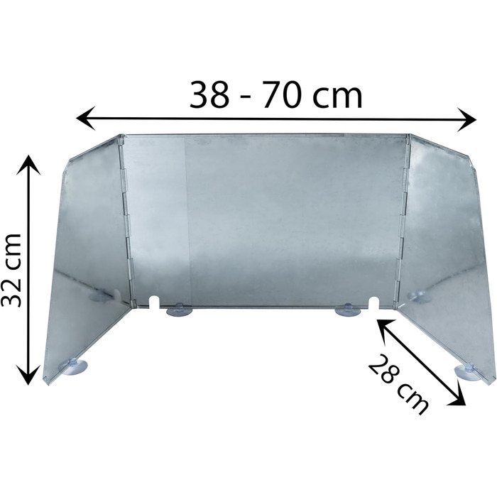 Универсальный ветрозащитный экран для кемпинговых плит Hummelladen