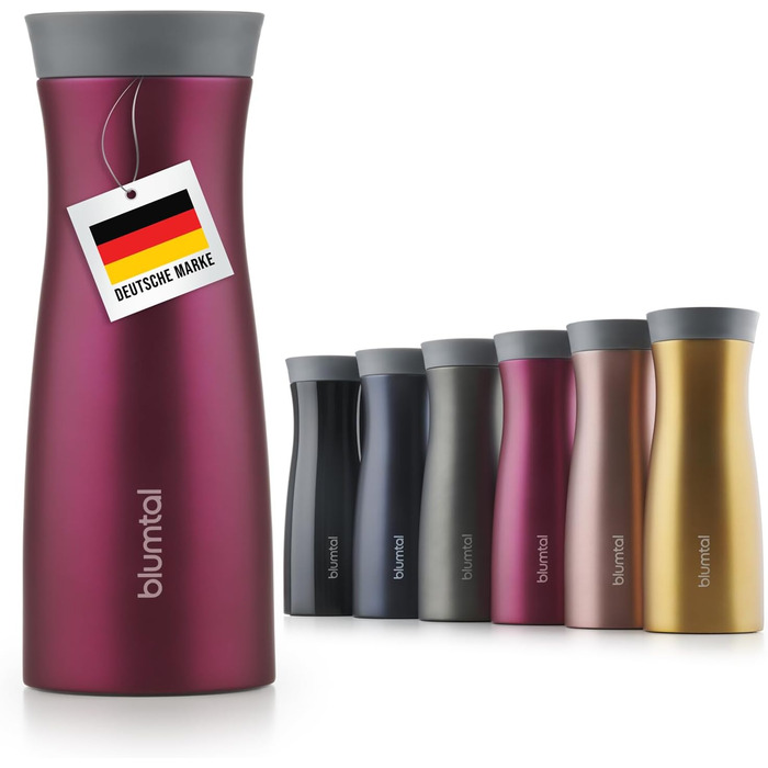 Термочашка 380 мл ягідно-рожева London Blumtal