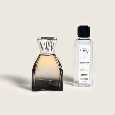 Аромалампа Maison Berger Paris LILLY NUDE, 310 мл + Наполнитель с ароматом ORANGE BLOSSOM, 250 мл