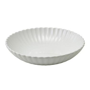 Салатник 750 мл, 20 см, Incise Porcelain Scalloped, GenWare