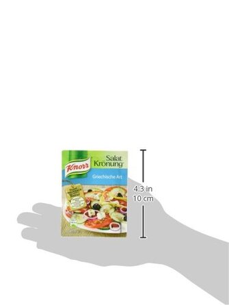 Заправка для салату Knorr у грецькому стилі (5 x 5 шт.)