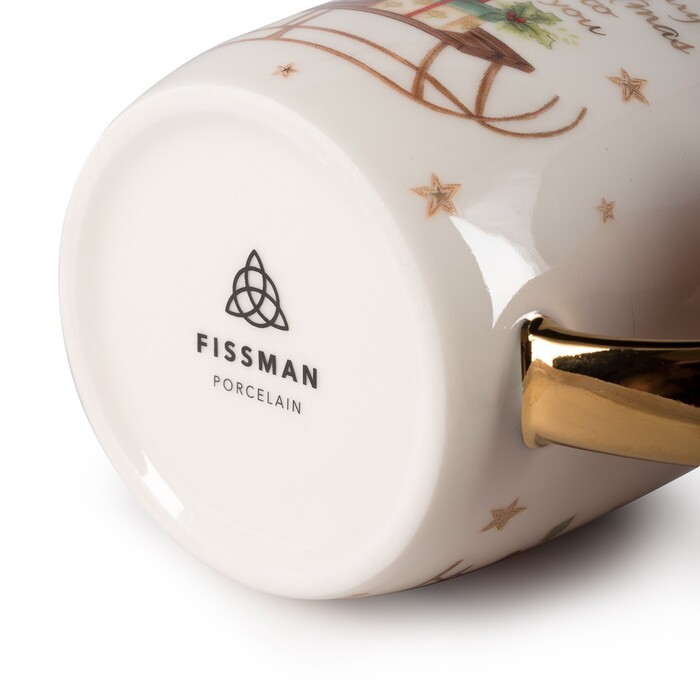 Кружка Fissman 350 мл фарфора (14047)