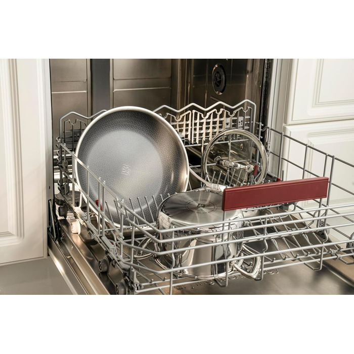 Сервировочная сковорода 26 см с антипригарным покрытием в форме сот со стеклянной крышкой Peak Zwilling