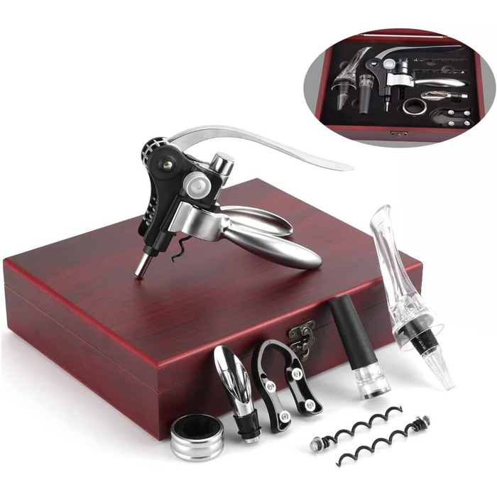 Набір для вина в елегантній подарунковій коробці Smaier