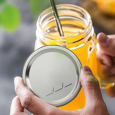 Кришки для банок Mason Jar 7 см, набір 200 предметів Liwankaqi