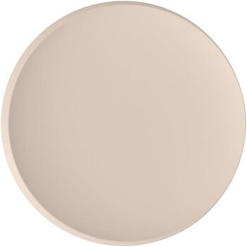 Обеденная тарелка бежевого цвета из фарфора 29 см NewMoon Beige Villeroy & Boch