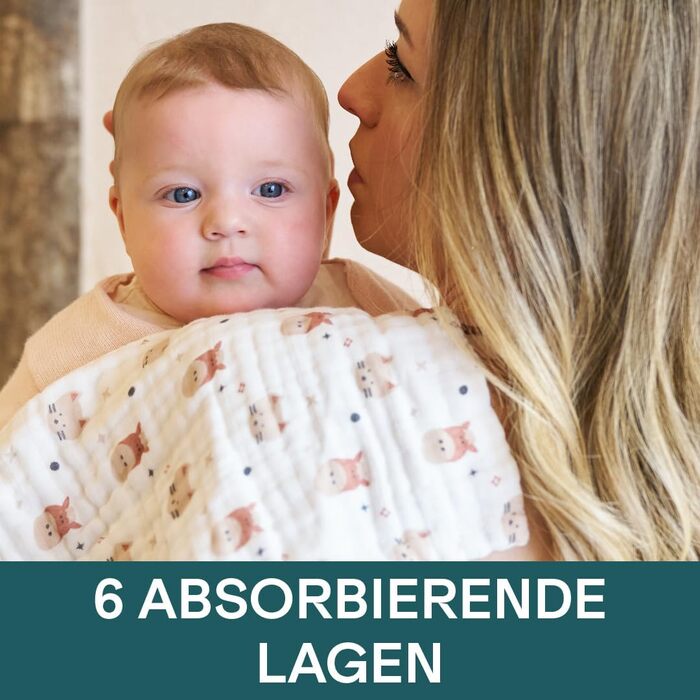 Набор из 6 полотенец для детей 30 х 30 см KOALA BABYCARE