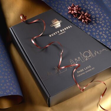 Профессиональный набор для приготовления коктейлей медный Rusty Barrel