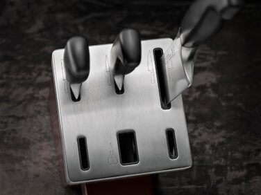 Набор ножей с блоком, 7 предметов, коричневый Four Star Zwilling