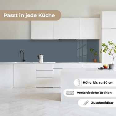 Кухонний фартух 60x250 см, самоклеючий фартух, кухонний фартух, кухонний фасад, самоклеючі кухонні фартухи - Осінь (кольори - Синій, 80 x 500 см)