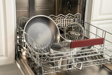 Сервировочная сковорода 26 см с антипригарным покрытием в форме сот со стеклянной крышкой Peak Zwilling