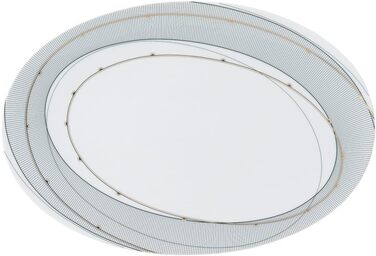 Тарелка сервировочная овальная 34 х 23,4 см TAC Glitch Rosenthal