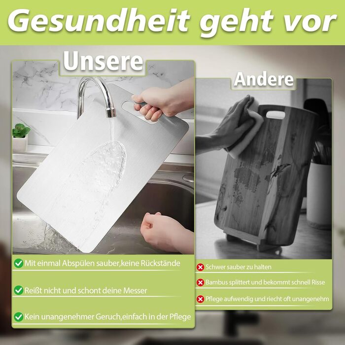 Набір з 3 обробних дощок з титановим покриттям PARPAT