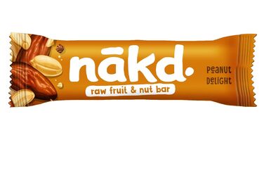 Батончики з фруктів та горіхів 18 x 35 г арахіс Nakd