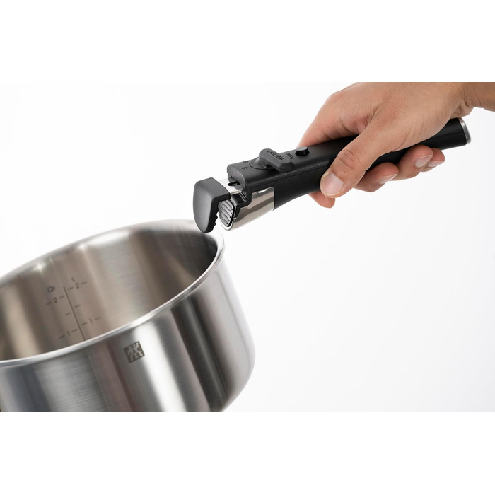 Набір з 2 кастрюль зі скляними кришками та знімною ручкою, 5 предметів Unlock Zwilling