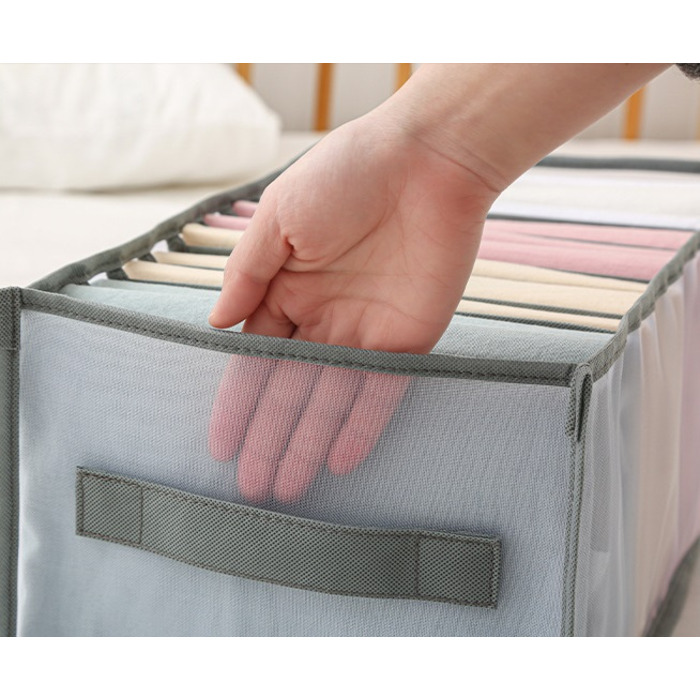 Ящик-органайзер для одежды нейлоновый, на 7 отделений Vialex