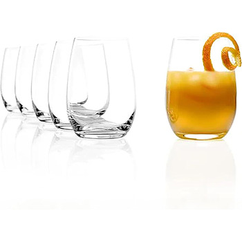 Набір склянок для води Stlzle Lusatia Подія / Набір з 6 склянок для води Сейф для посудомийної машини/Набір склянок для пиття Кришталевий келих/Набір склянок для соку Ударостійкий (660 мл)