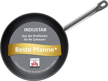 Набір каструль Schulte-Ufer Industar, 4 шт., нержавіюча сталь, в т.ч. переможець тесту Сковорода Індустар ДІАМАС-Про (163059-28), індукційна