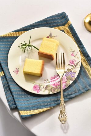 Порцелянові десертні тарілки набір з 4 шт 17,8 см London Boutique