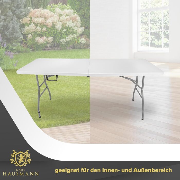 Складной кемпинговый стол 180 х 70 х 74 см KARL HAUSMANN