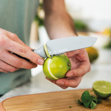 Нож для овощей и цедры 11 см, серый Leo Berghoff
