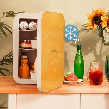 Міні-холодильник 20 л золотистий Bolero MiniCooling Bahamas Cecotec