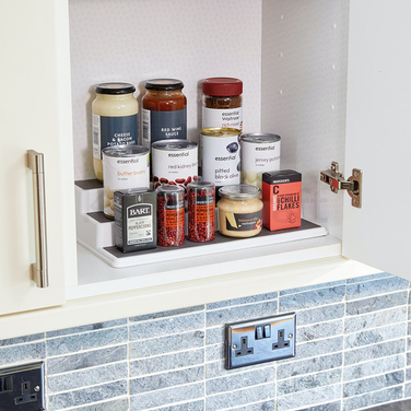 Подставка для банок Kitchen Craft, трехуровневая, 38 х 22,5 х 8,5 см
