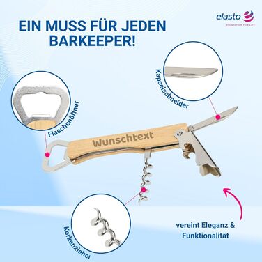 Персоналізований багатофункціональний відкривач 3-в-1 elasto PROMOTION FOR LIFE