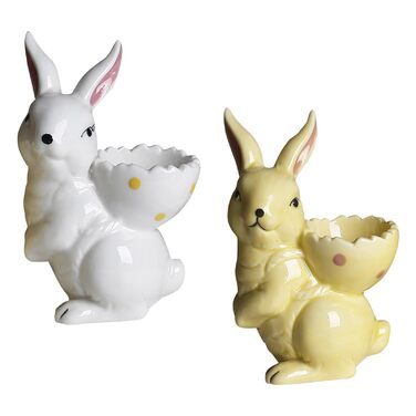 Набір із 2 порцелянових стаканчиків для яєць на Великдень Yarteim