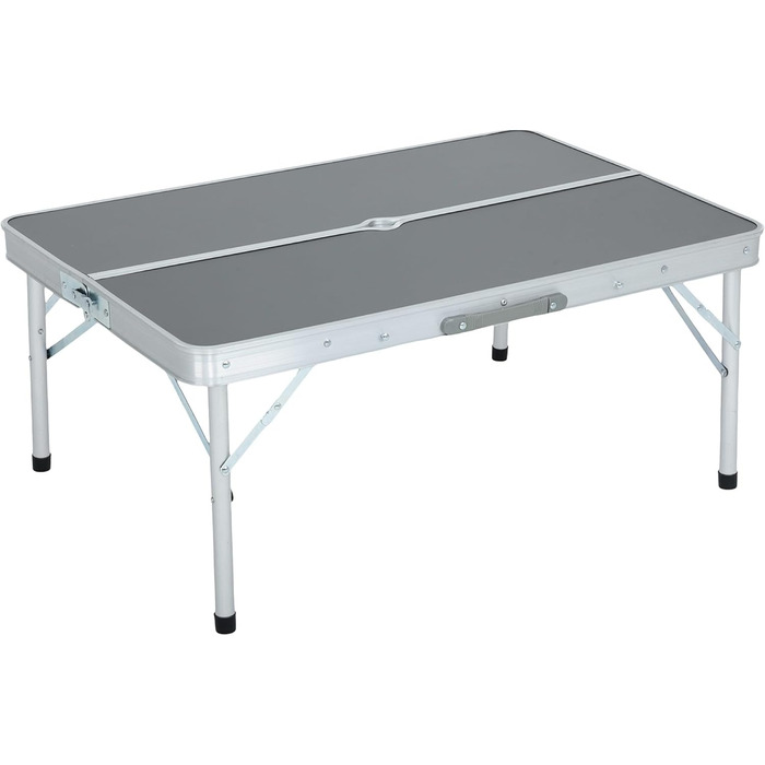 Набор для пикника стол и 2 скамейки серый AKORD