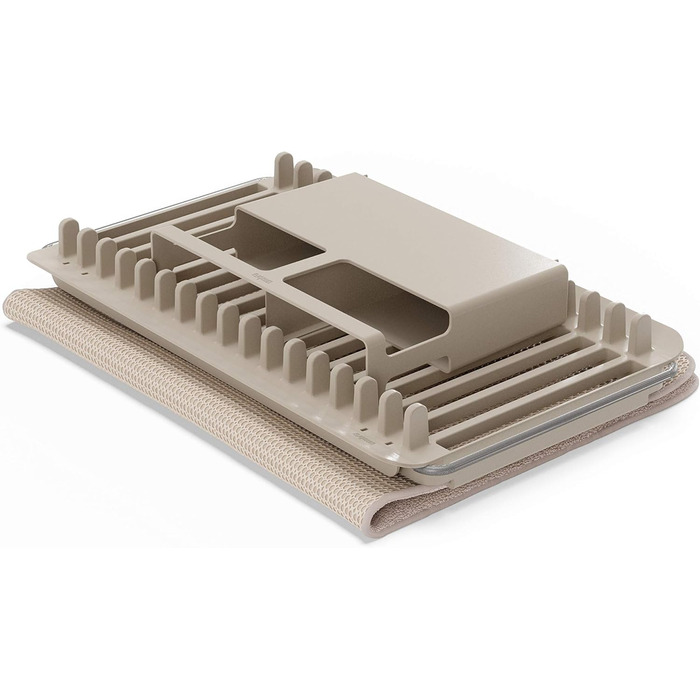 Подставка-сушилка для посуды с ковриком 51 х 57 см цвет лат. Udry Over the Sink Umbra