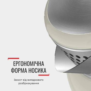 Tefal Електрочайник Thermo Protect XL, 1.9л, пластик, нержавіюча сталь, бежевий