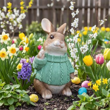 Декоративні фігурки великоднього зайчика colourliving