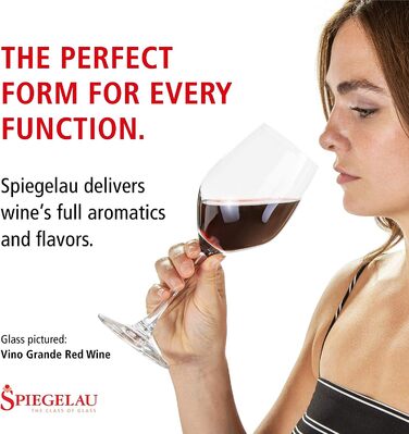 Набір для келихів червоного вина 0,42 л, 4 предмети, Vino Grande Spiegelau