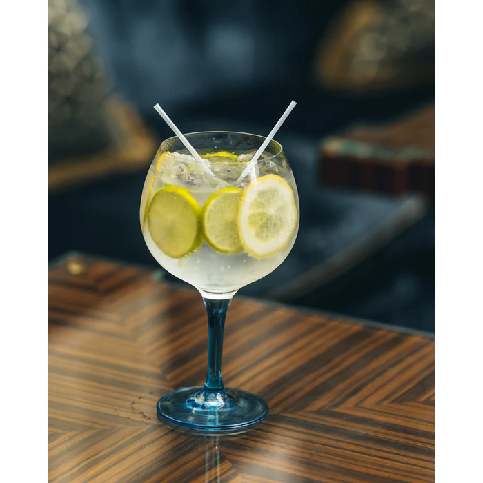 Келих для коктейлю 600 мл, Crystal Gin Balloon Blue, Urbanbar (Урбанбар)