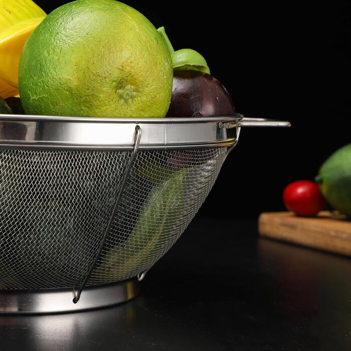 Металеві ситечка для кухні 3 шт Fbinys