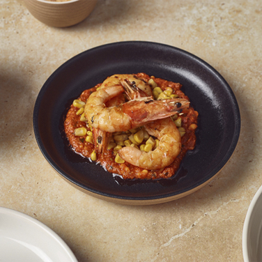 Тарелка 18*h 2.3 см см, Kava Black Stoneware Ribbed, GenWare