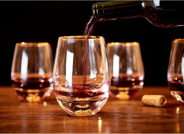 Набор винных бокалов без ножки 400 мл DUJUST