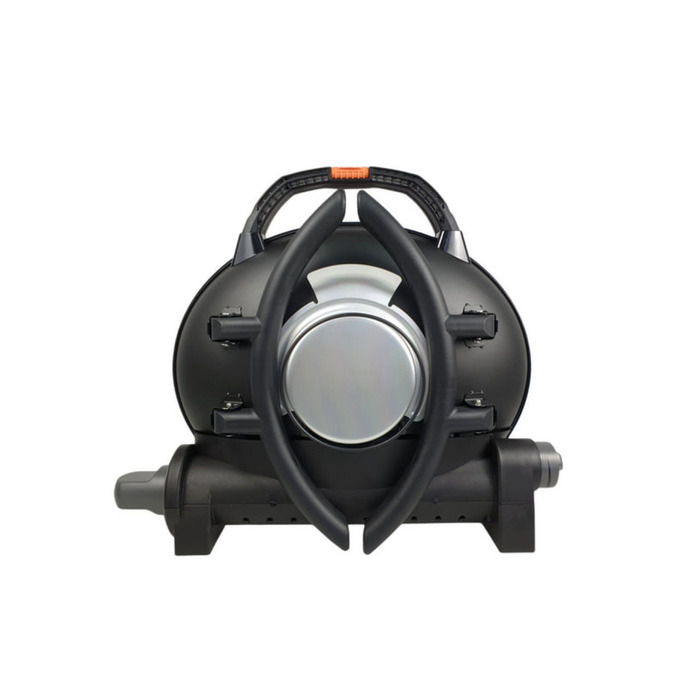 КОМПЛЕКТ Портативный переносной газовый гриль O-GRILL 500, серебро+шланг в подарок! Код: 013369