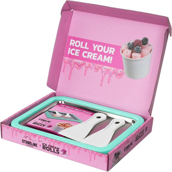 Набір для приготування рол-морозива, зелений, Mr. Ice Cream Rolls STONELINE
