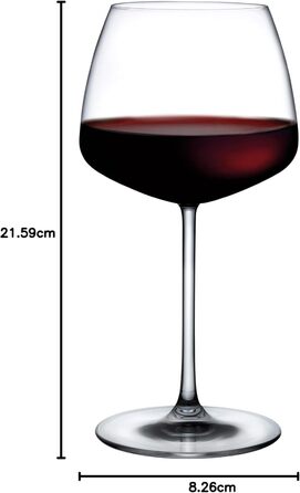 Набор бокалов для вина 2 шт NUDE GLASS