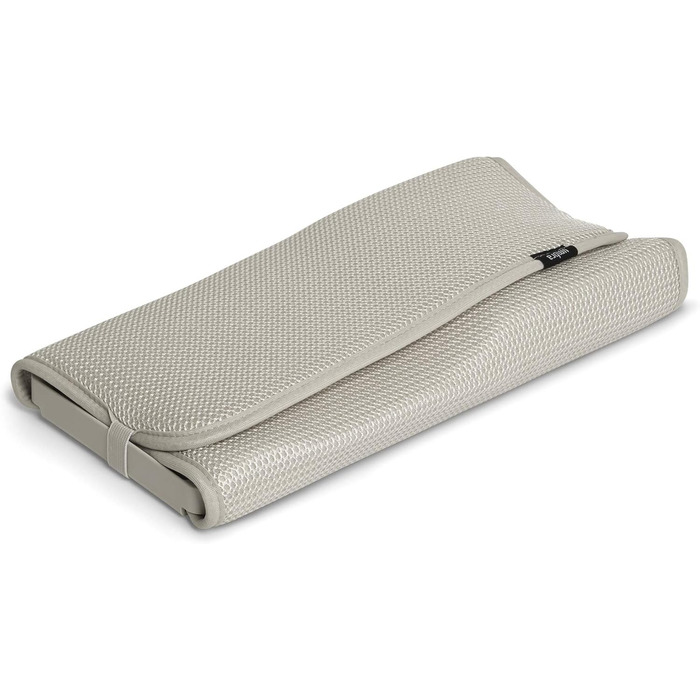 Підставка-сушарка для посуду з килимком 50 х 33 см світло-сіра Udry Mini Umbra