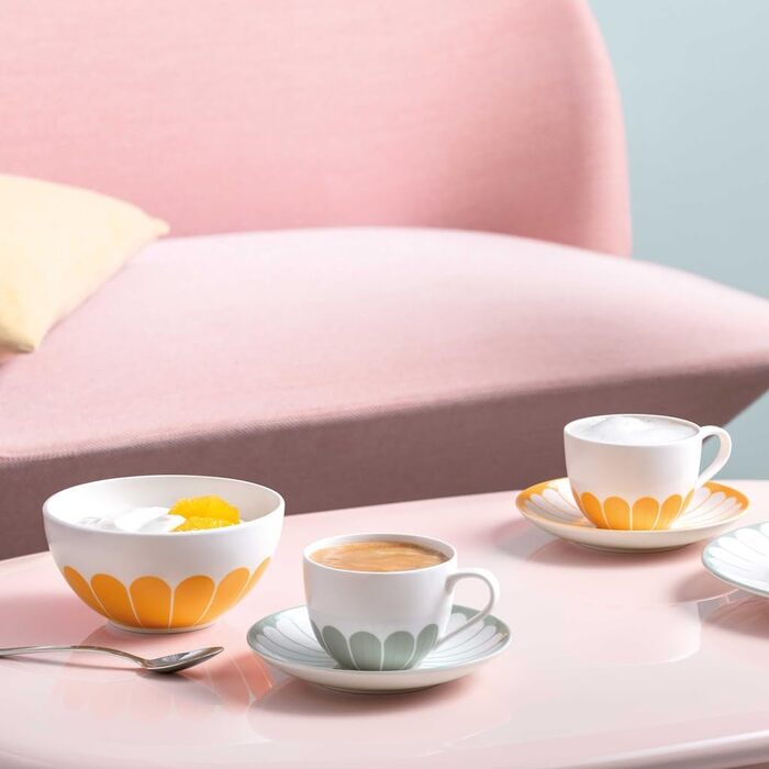 Піала для пластівців 430 мл помаранчевий Fleur Villeroy & Boch