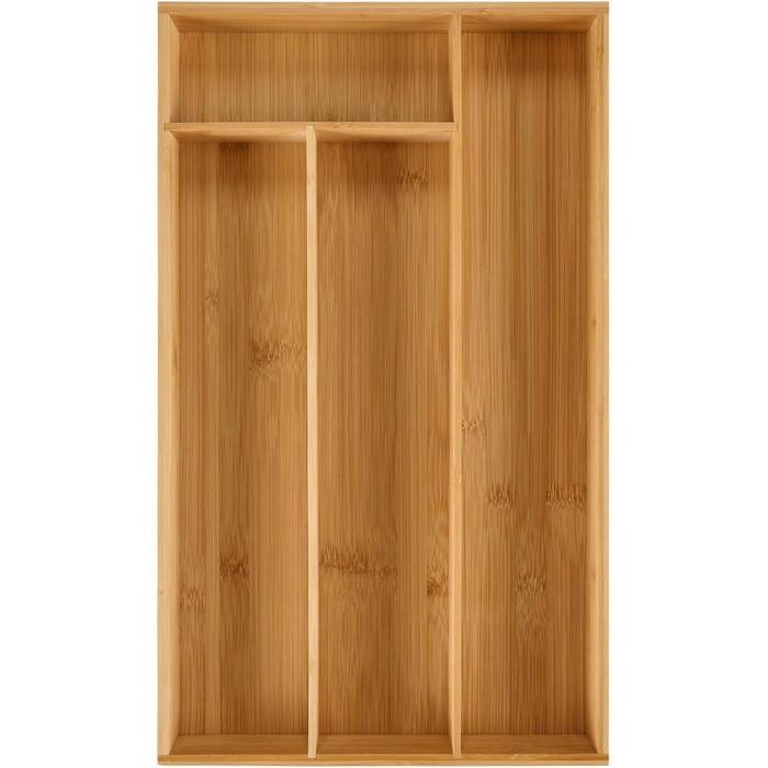 Дерев’яний лоток для столових приборів на 4 відділення Blumtal