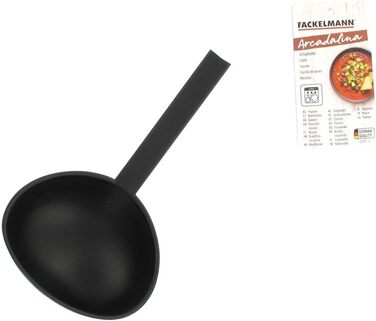 Половник 30 см, черно-белый Arcadalina Fackelmann